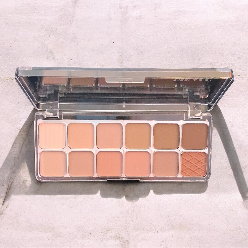 12-Shade DIKALU Neutral Eyeshadow Palette